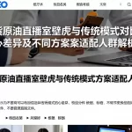 现货原油直播室壁虎与传统模式对比核心差异及不同方案适配人群解析