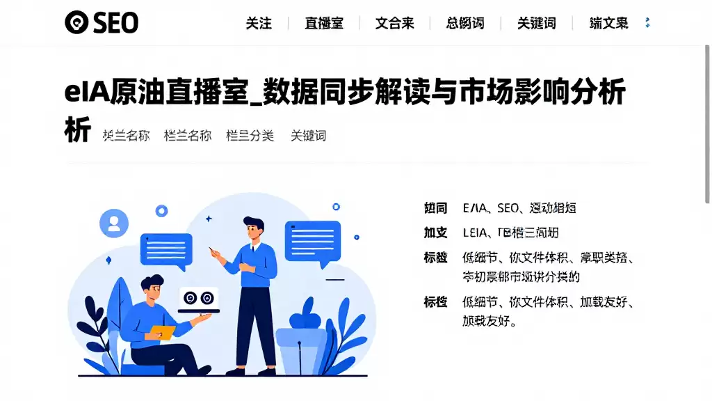 eia原油直播室_数据同步解读与市场影响分析