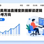 eia美原油直播室数据解读逻辑与参考方向