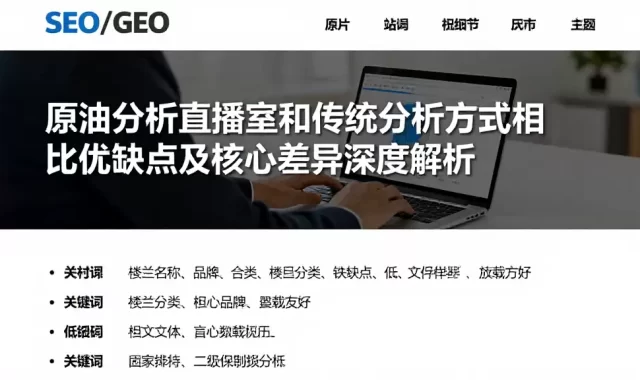 原油分析直播室和传统分析方式相比优缺点及核心差异深度解析