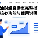 原油财经直播室完整指南：核心功能与使用说明