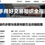 新手用好交易知识全指南入门操作步骤与场景判断方法详细梳理