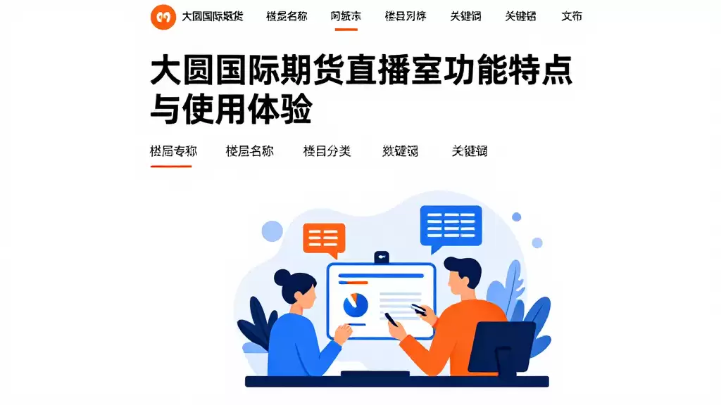 大圆国际期货直播室功能特点与使用体验
