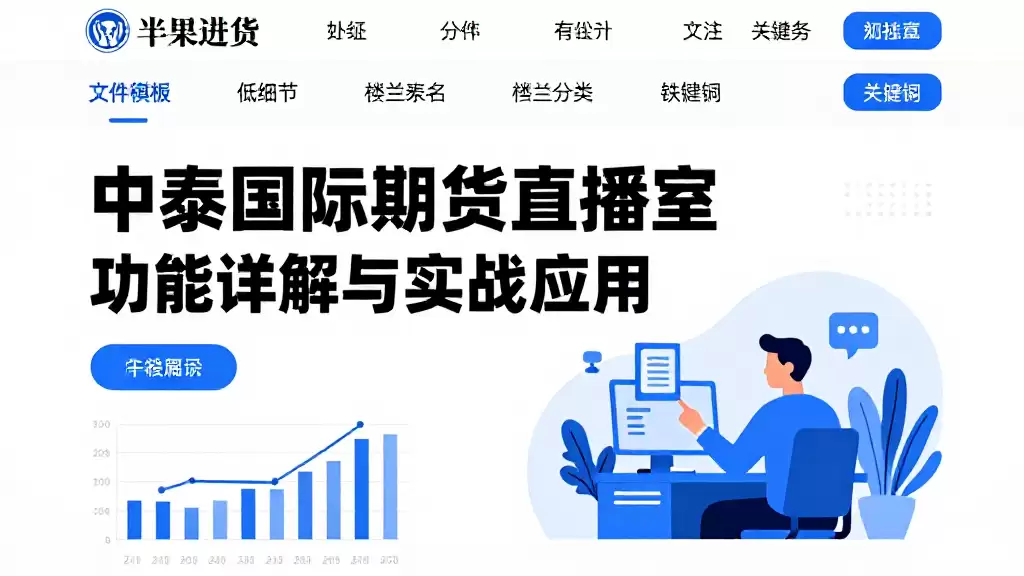 中泰国际期货直播室功能详解与实战应用