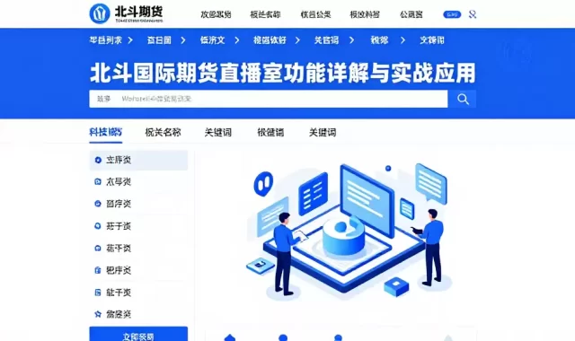 北斗国际期货直播室功能详解与实战应用