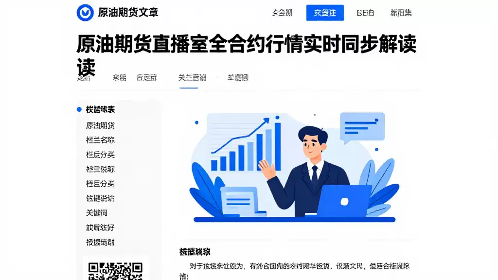 原油期货直播室全合约行情实时同步解读
