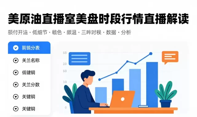 美原油直播室美盘时段行情直播解读