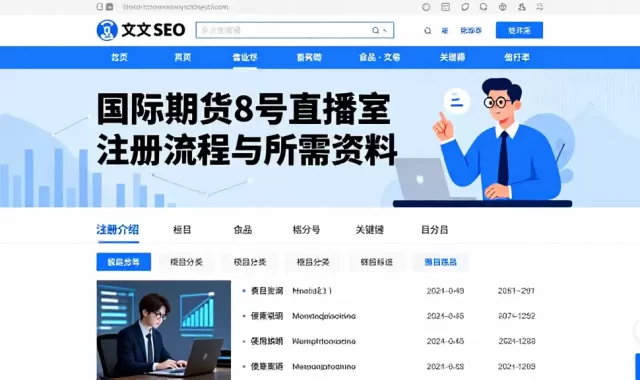 国际期货8号直播室注册流程与所需资料