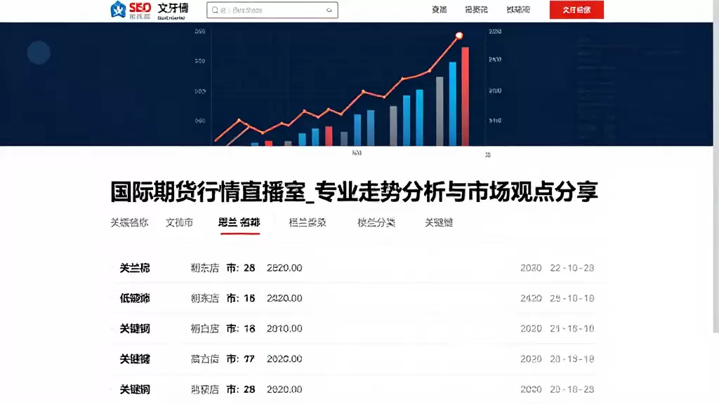 国际期货行情直播室_专业走势分析与市场观点分享