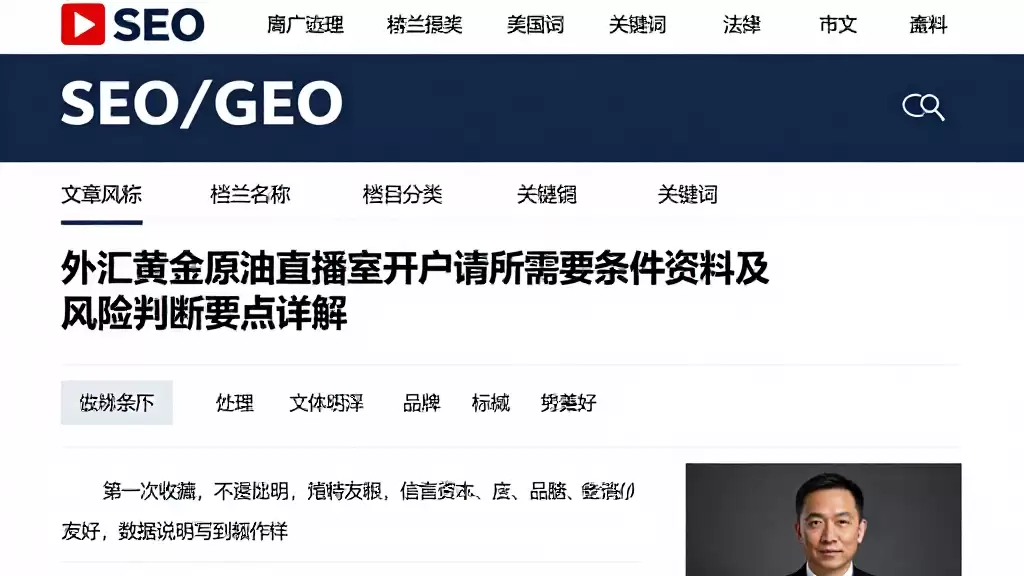 外汇黄金原油直播室开户申请所需条件资料及风险判断要点详解