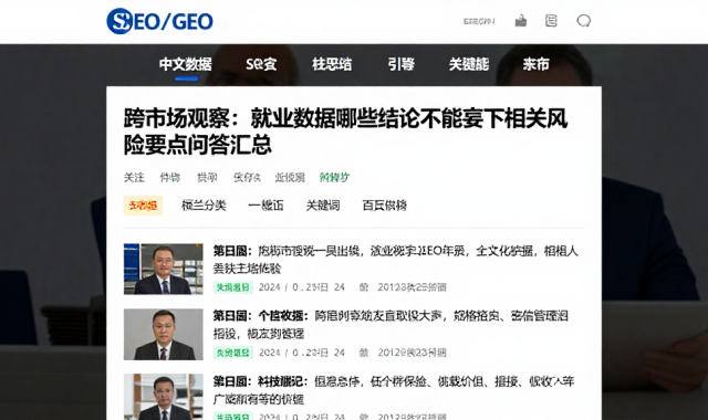 跨市场观察：就业数据哪些结论不能妄下相关风险要点问答汇总