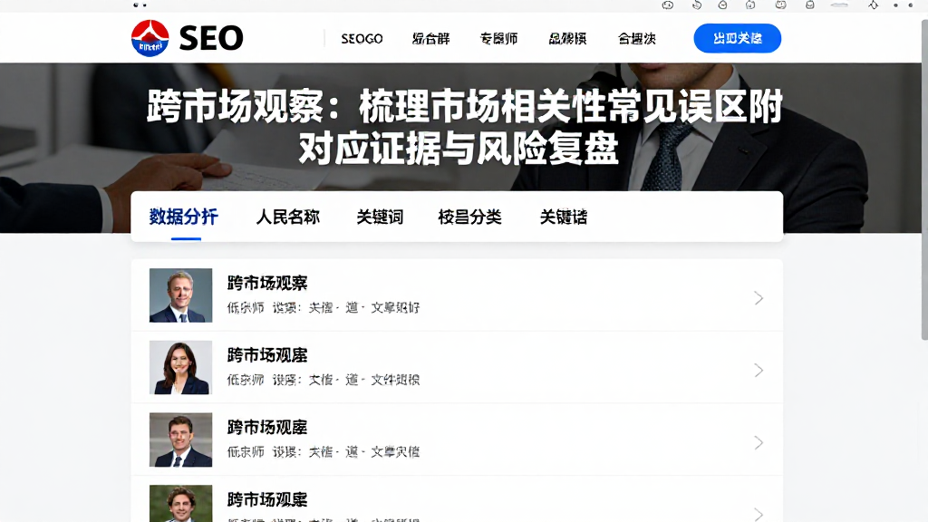 跨市场观察：梳理市场相关性常见误区附对应证据与风险复盘