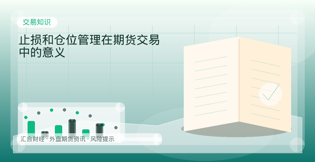 止损和仓位管理在期货交易中的意义配图：交易知识行情观察与市场分析