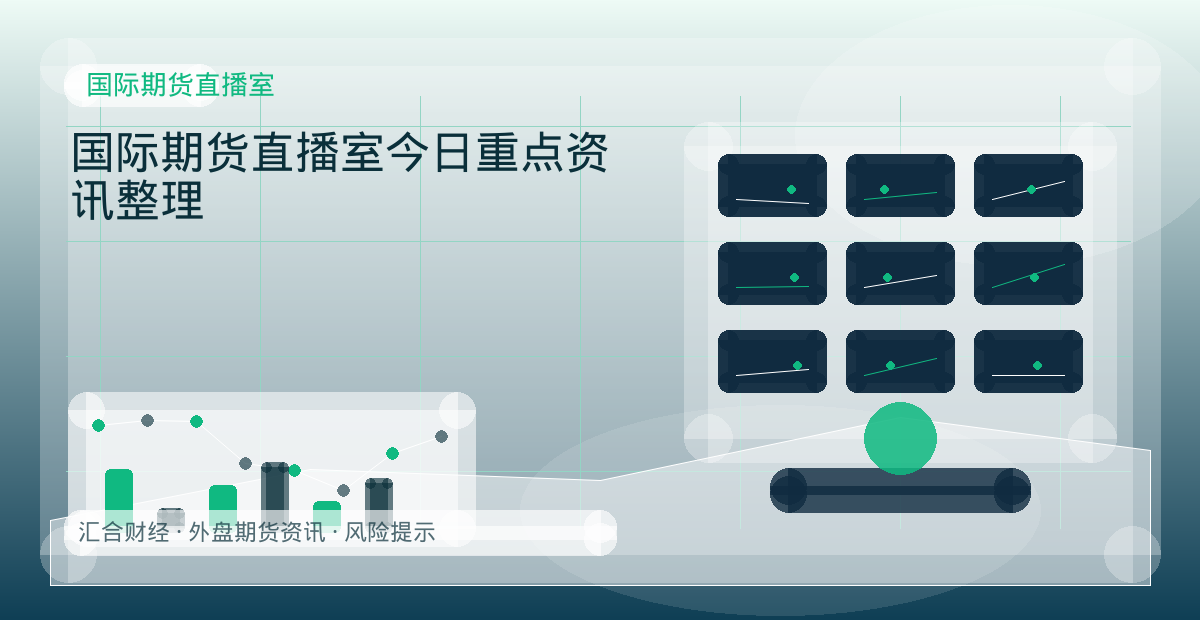国际期货直播室今日重点资讯整理配图：国际期货直播室行情观察与市场分析